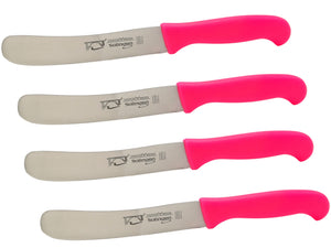 Brötchenmesser Frühstücksmesser Buckelsmesser 22cm rostfrei Neon Pink Solingen