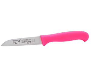 Solinger Küchenmesser Set Gemüsemesser und Schälmesser, Solingen Sonderfarbe Neon Pink rostfrei