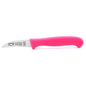 Solinger Küchenmesser Set Gemüsemesser und Schälmesser, Solingen Sonderfarbe Neon Pink rostfrei