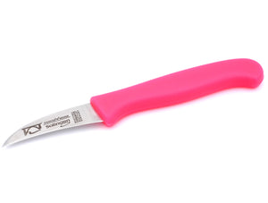 Solinger Küchenmesser Set Gemüsemesser und Schälmesser, Solingen Sonderfarbe Neon Pink rostfrei