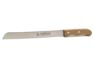 5 Herder Solingen Brotmesser / Buckelsmesser Frühstücksmesser rostfrei Buche