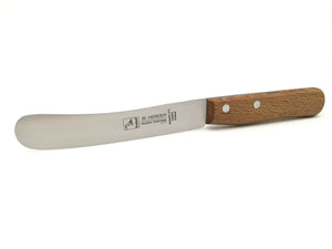 5 Herder Solingen Brotmesser / Buckelsmesser Frühstücksmesser rostfrei Buche