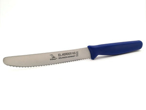 Brötchenmesser Solingen 21cm  extra scharfer Wellenschliff  rostfrei EL.Herder