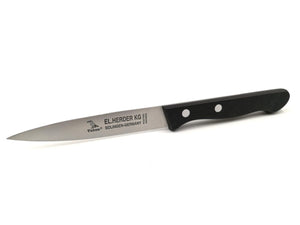 EL.Herder Solingen Küchenmesser "Mittelspitz" 20cm rostfrei POM Schwarz