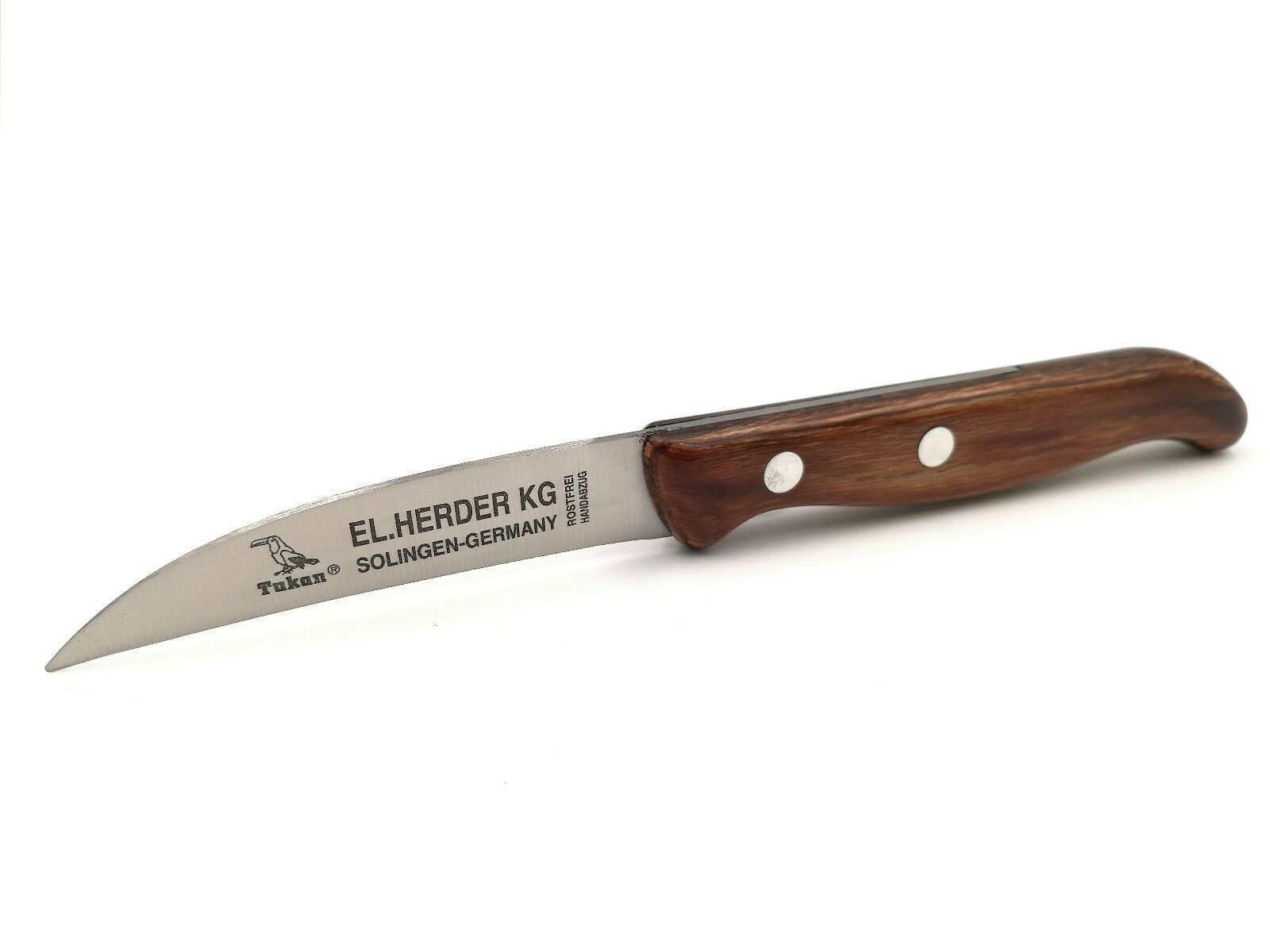 EL.Herder Solingen Schälmesser Küchenmesser 16,5cm rostfrei Gerlinol