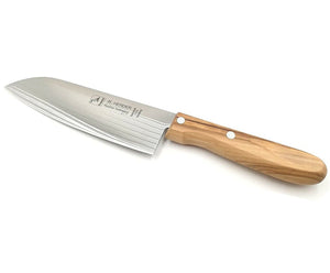 H. Herder Solingen Santoku Kochmesser 29cm Olive rostfrei Santokumesser