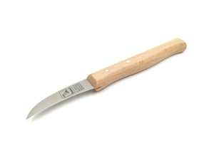 H. Herder Solingen Schälmesser "Zeitlos" 16cm rostfrei Buche