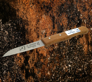 H.Herder Solingen Küchenmesser 17,2cm  Gußstahl nicht rostfrei Buche