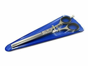 Haarschere Modellierschere original Tukan - 6" - mit abschr. Fingerhaken - Edelstahl