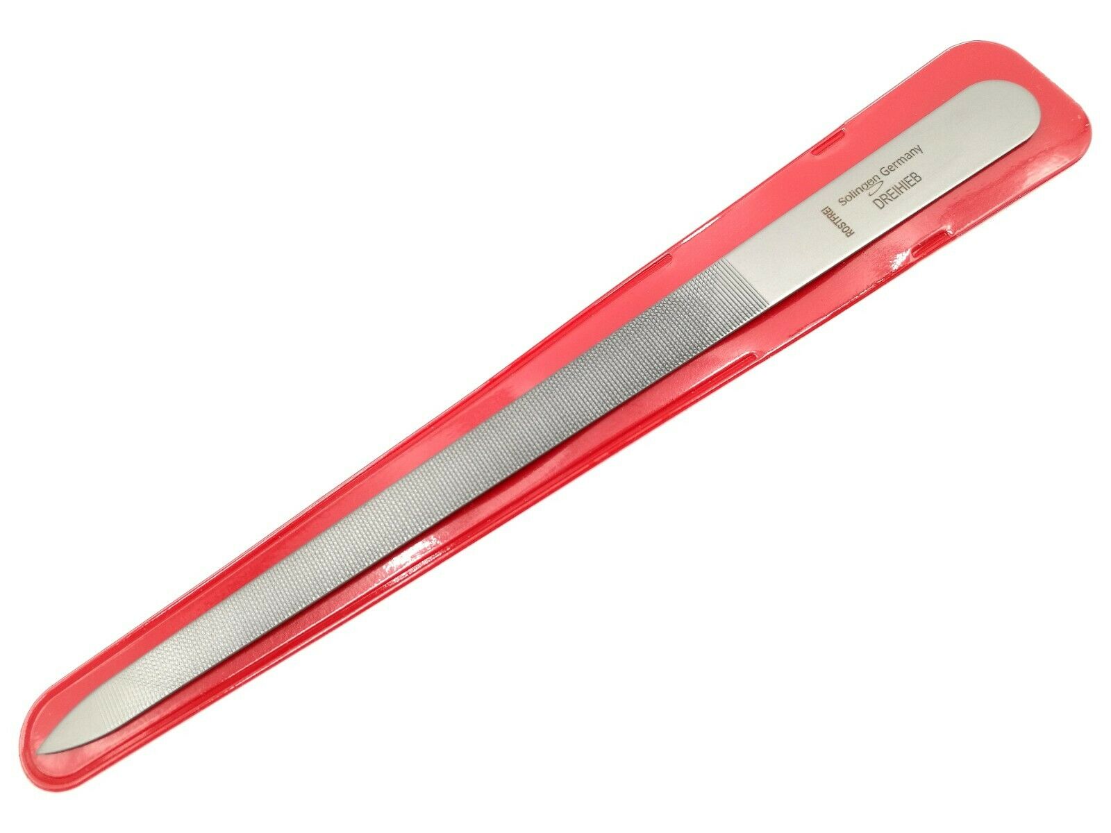 Solinger Profi Nagelfeile Dreihieb Metallfeile Edelstahl 18 cm Premium