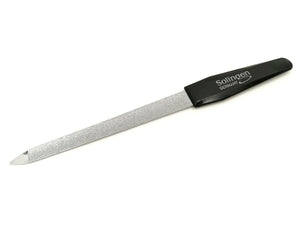 Solinger Profi Hohlnagelfeile Saphir Hohlfeile gebogen schwarz 17,5 cm