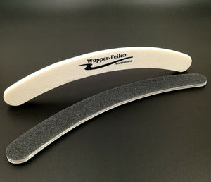 Profi Nagelfeilen Bufferfeile original Wupper-Feile Buffer gebogen 120/180