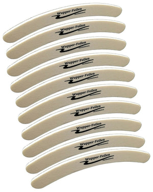 Profi Nagelfeilen Bufferfeile original Wupper-Feile Buffer gebogen 120/180
