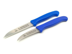 2 Herder Solingen  Küchenmesser + Schälmesser 17,5 / 15,5cm rostfrei Kunststoff