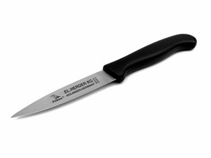 EL. Herder Solingen Küchenmesser "Mittelspitz" 18cm  rostfrei Schwarz