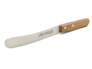 Frühstücksmesser Buckelsmesser 22cm rostfrei Buche Herder Solingen