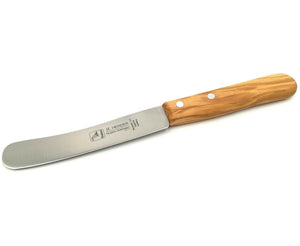 6 Solinger Buckelsmesser im Set 6 verschiedene Hölzer Brötchenmesser Solingen Herder / Frühstücksmesser