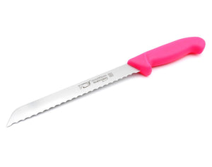 5 Solingen Messer im Set Brotmesser Kochmesser Buckelsmesser Gemüsemesser Schälmesser Sonderfarbe Neon Pink