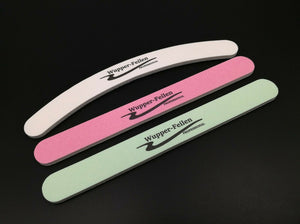 3 Profi Nagelfeilen Bufferfeile original Wupper-Feile Buffer 100/240 120/180 SET 1