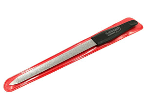 3 Solinger Profi Hohlnagelfeilen Saphir Hohlfeile gebogen schwarz 17,5 cm