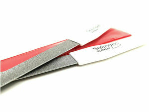 3 Solinger Profi Hohlnagelfeilen Saphir Hohlfeile gebogen weiß 17,5 cm