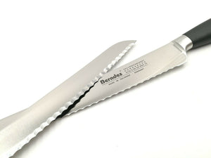 Solingen Brotmesser geschmiedet 34,5 / 23 cm Solinger Wellenschliff Meisterstück