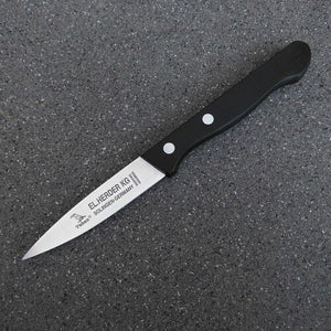 EL.Herder Solingen Küchenmesser "Mittelspitz" 18cm  rostfrei POM Schwarz