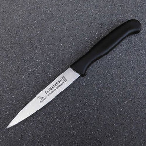 EL.Herder Solingen Küchenmesser "Mittelspitz" 20cm  rostfrei Kunststoff Schwarz