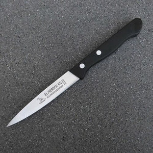 EL.Herder Solingen Küchenmesser "Mittelspitz" 20cm rostfrei POM Schwarz