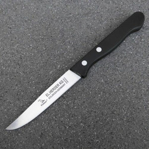 EL.Herder Solingen Küchenmesser "Rückenspitz" 19,5cm  rostfrei POM Schwarz