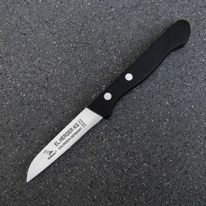 EL.Herder Solingen Küchenmesser 17,5cm Spezialstahl rostfrei POM Schwarz