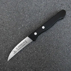 EL.Herder Solingen Schälmesser Küchenmesser 17cm rostfrei POM Schwarz