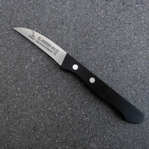 EL.Herder Solingen Schälmesser Küchenmesser 17cm rostfrei POM Schwarz