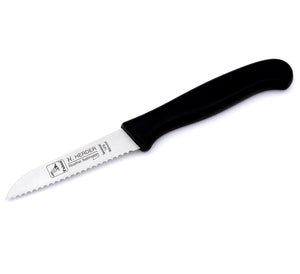 Tomatenmesser Herder Solingen 17 cm Solinger Sägeschliff Wellenschliff Kunststoff Gemüsemesser