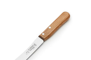 2 Buckelsmesser H. Herder Solingen Carbon Frühstücksmesser 21,5cm nicht rostfrei Buche